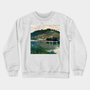 Landscape in Port-Villez - Claude Monet Crewneck Sweatshirt